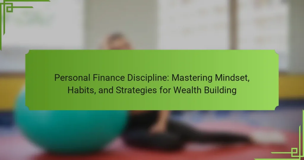 Personal Finance Discipline: Mastering Mindset, Habits, and Strategies for Wealth Building
